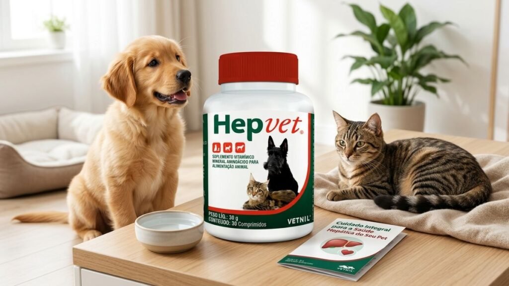 Suplemento Vetnil Hepvet è bom?