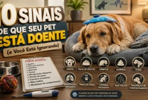 10 Sinais de Que Seu Pet Está Doente