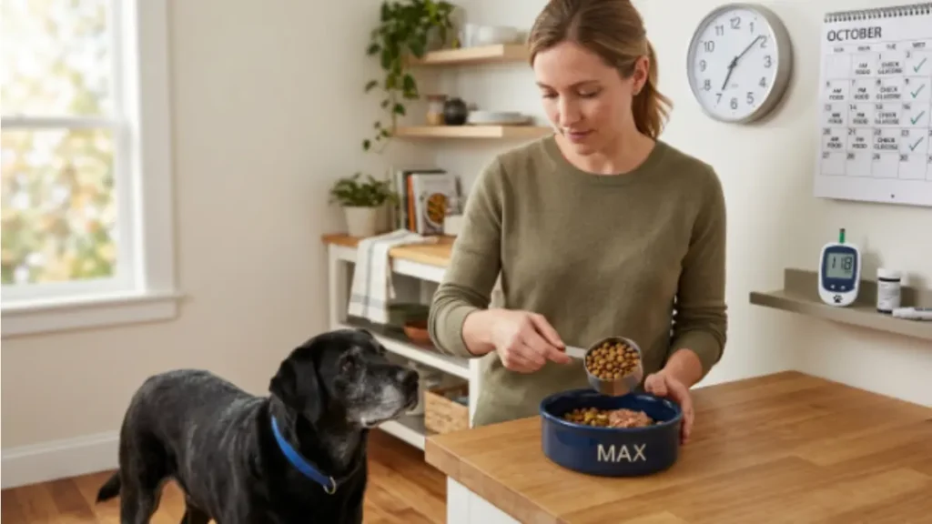 Alimentação para cães diabéticos