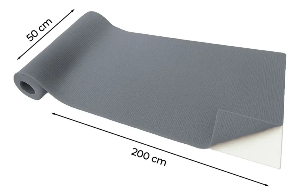 Arranhador E Protetor De Sofá Carpete Adesivo Gatos 200x50cm Cor Cinza 1 Arranhador para Gatos