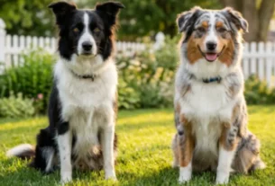 Border Collie vs Pastor Australiano