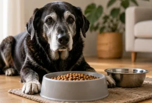 Como alimentar cães idosos