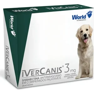 Comprimido Antiparasitário Ivercanis P Cachorro 7,5kg A 15kg