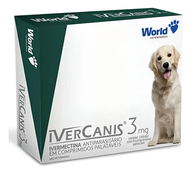 Comprimido Antiparasitário Ivercanis P Cachorro 7,5kg A 15kg 1 Comprimido Antiparasitário Ivercanis P Cachorro 7,5kg A 15kg