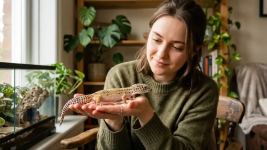 Gecko-Leopardo: Por Que Este Réptil é a Escolha Perfeita Para Quem Está Começando 4 Gecko-Leopardo