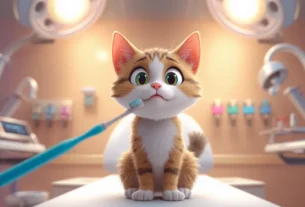 Higiene dentária felina