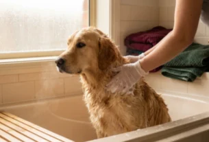 Como dar banho em cachorro em casa corretamente